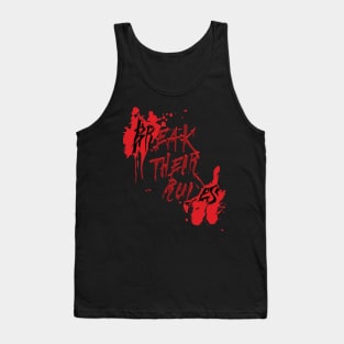 War Paint by BreakTheirRules Tank Top